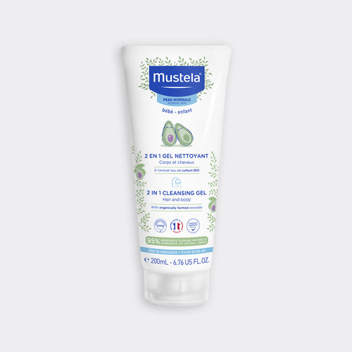2u1 šampon za pranje kose i tela sa organskim avokadom - Mustela Multi-market - 1