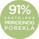 91% sastojaka prirodnog porekla