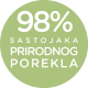 98% sastojaka prirodnog porekla